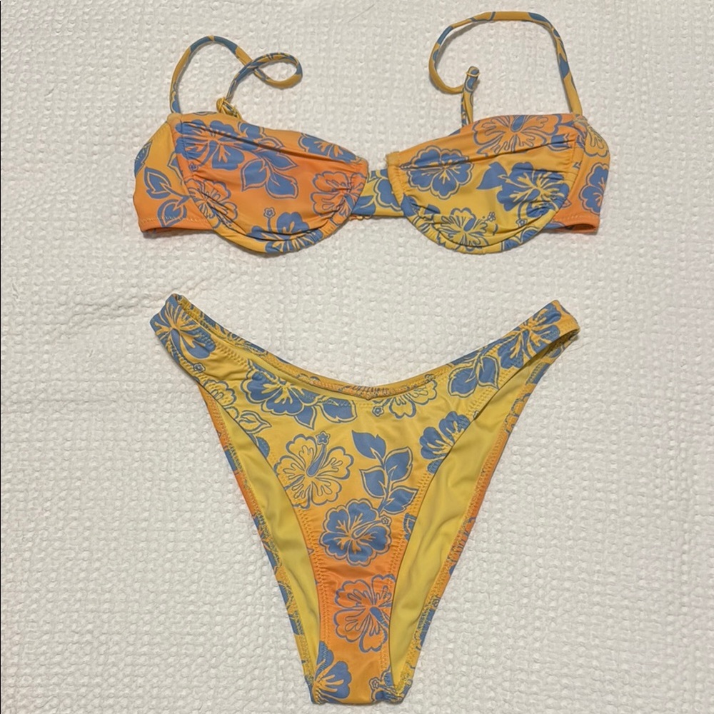 PacSun LA Hearts Floral Bikini